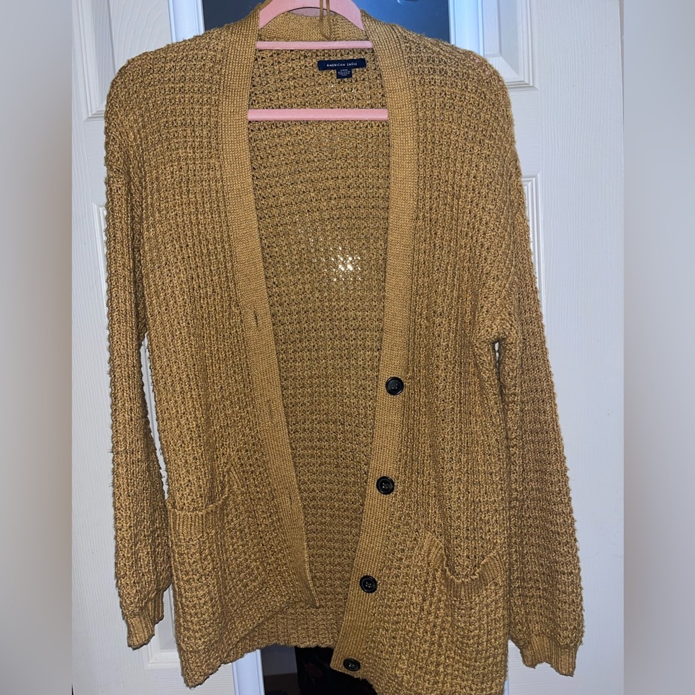 Mustard Yellow Cardigan